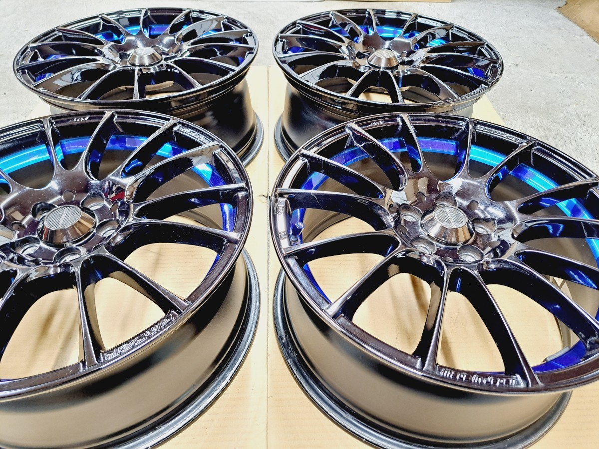 美品】ウェッズスポーツSA72R 17インチ ホイール 4本 スバル レガシィ