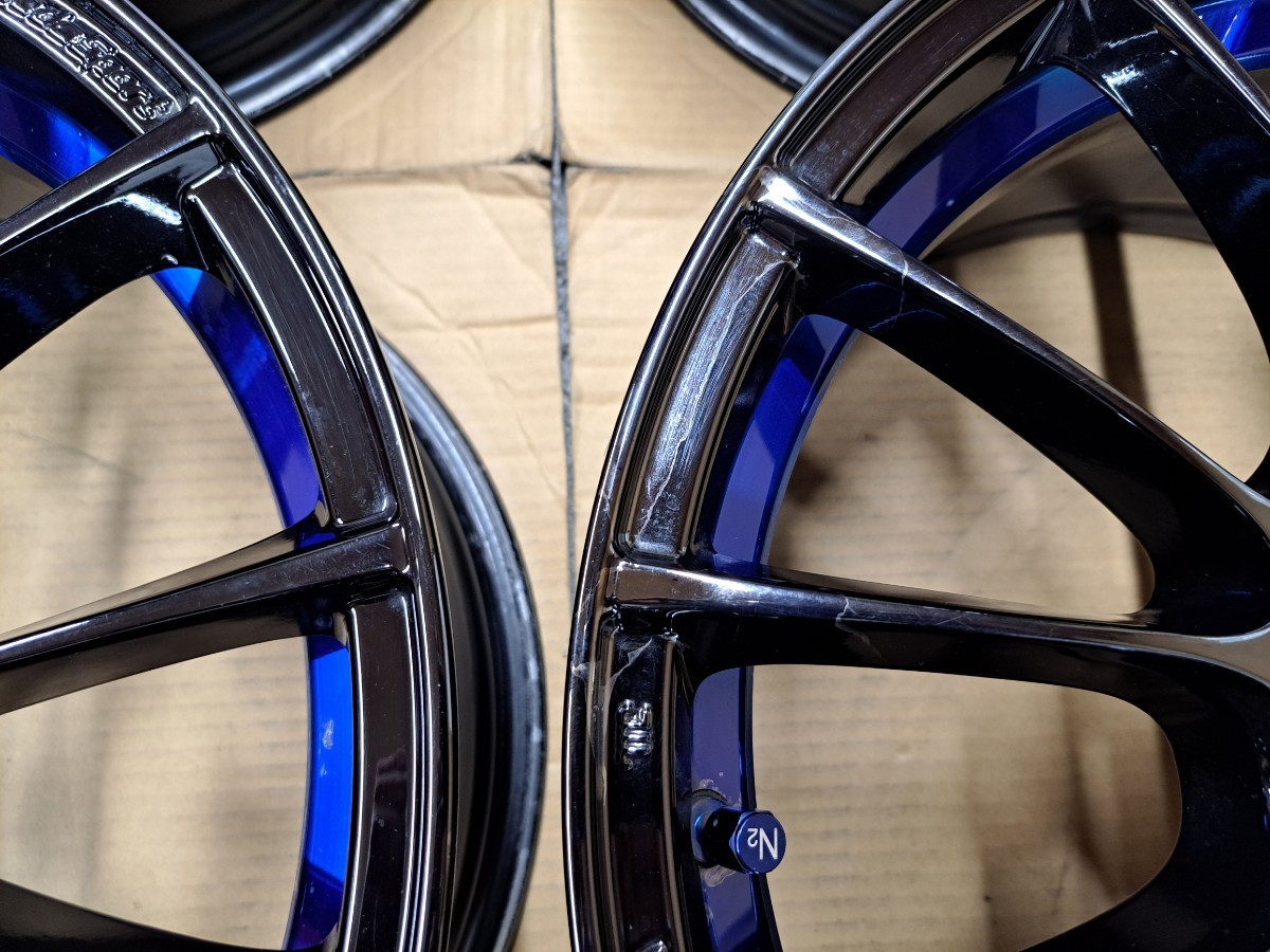 美品】ウェッズスポーツSA72R 17インチ ホイール 4本 スバル レガシィ