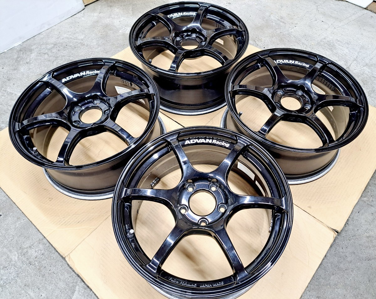 美品】ヨコハマ アドバンレーシングRG3 17インチ ホイール 4本 スバル