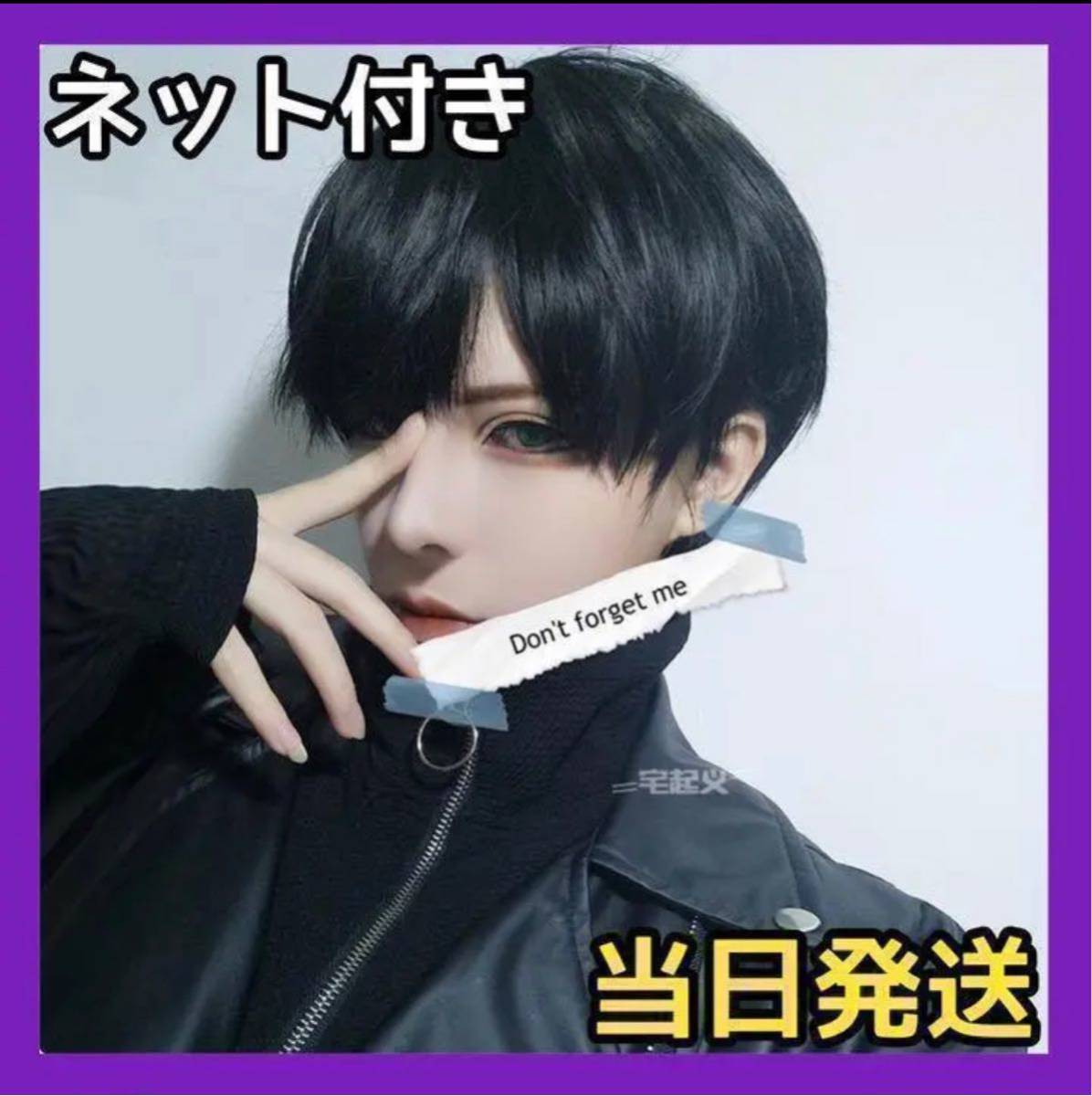メイルオーダー フル ウィッグ メンズ 男装 ウルフ - 通販 - perutours