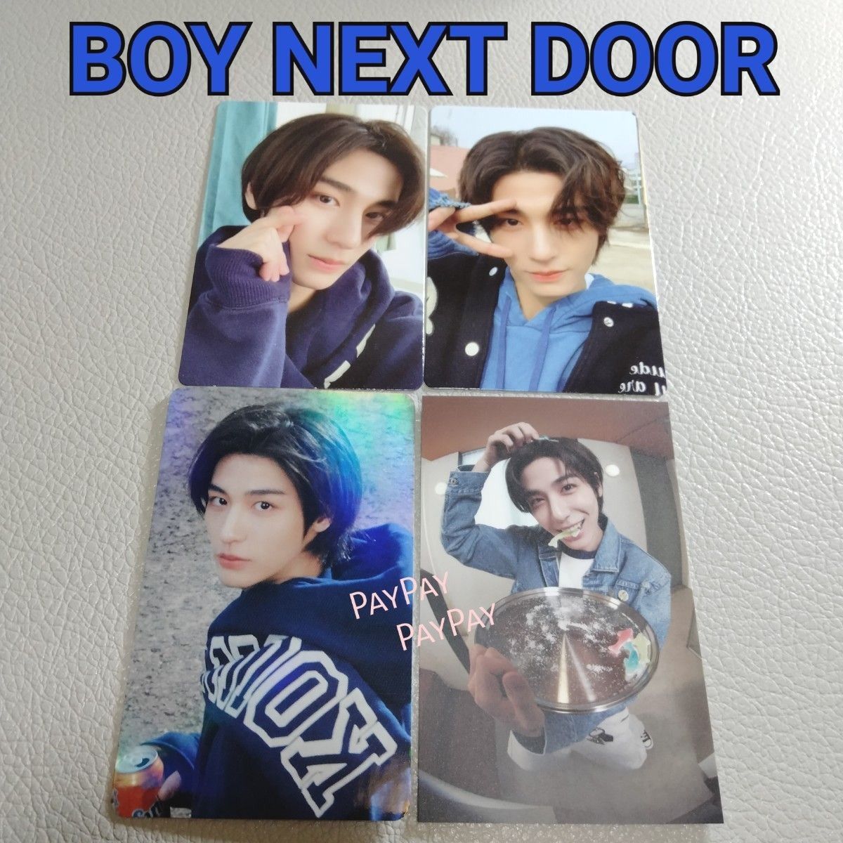 BOY NEXT DOOR WHO! イハン トレカ ボネクド　weverse jp ユニバ　特典　封入トレカ