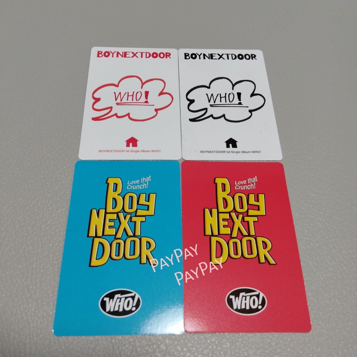 BOY NEXT DOOR WHO ソンホ トレカ ボネクド 封入トレカ アルバム BOY NEXT DOOR WHO ソンホ トレカ ボネクド 封入トレカ アルバム