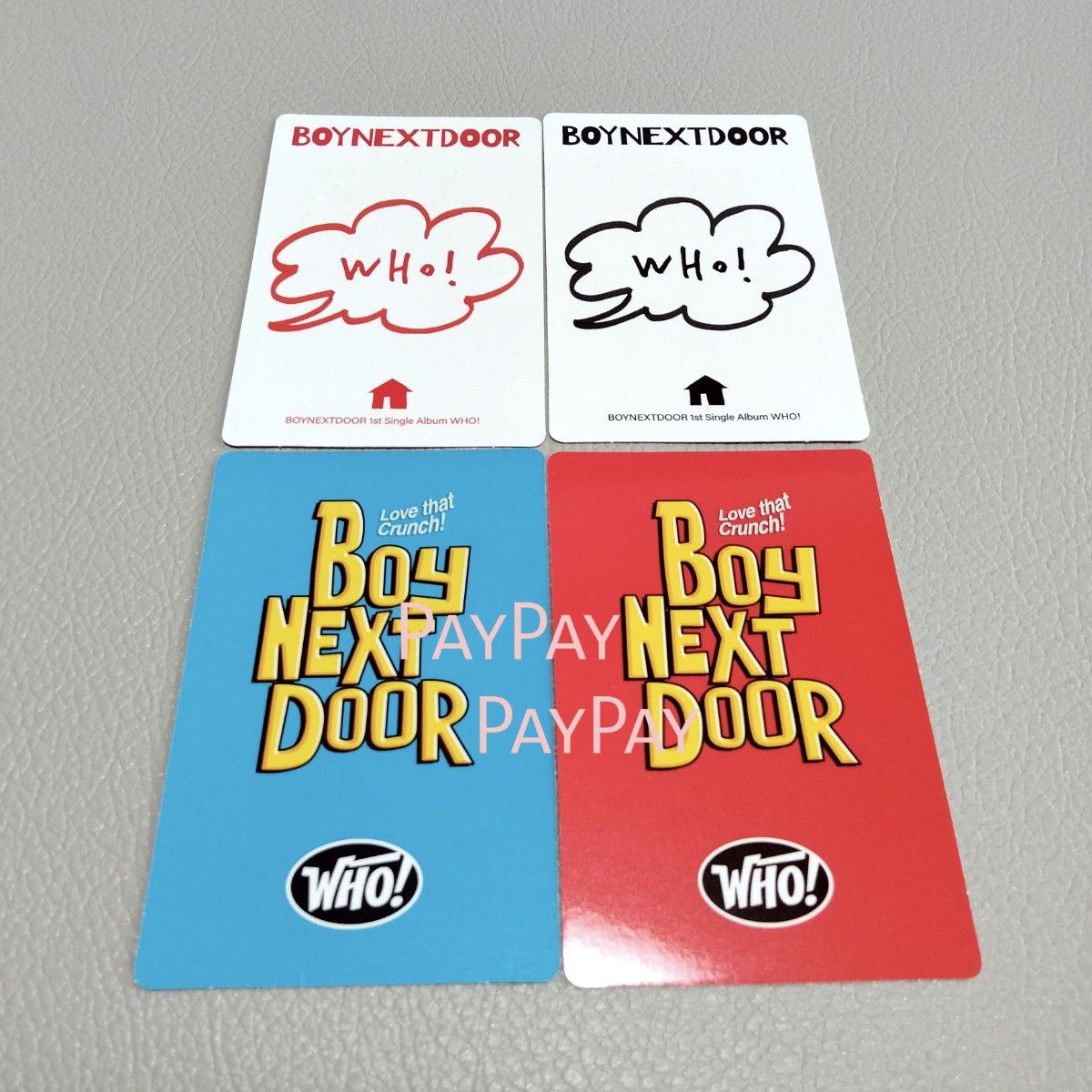 BOY NEXT DOOR WHO テサン トレカ ボネクド トレカ アルバム封入