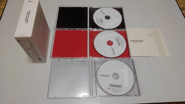 □ チャゲ&飛鳥 【 CHAGE AND ASKA LIVE DVD BOX 1 ♪3枚組 全美品