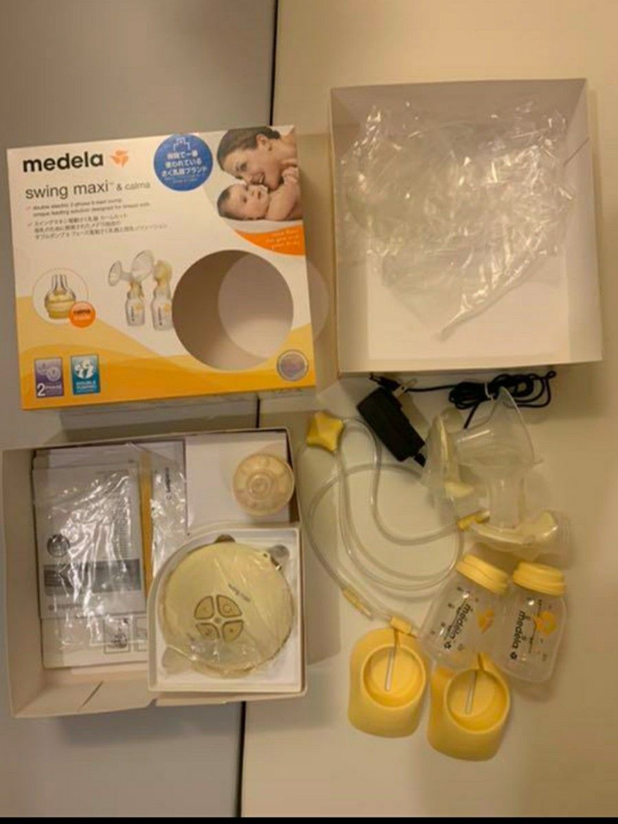 美品 メデラ スイング・マキシ電動搾乳器 Medea ダブルポンプ｜PayPay