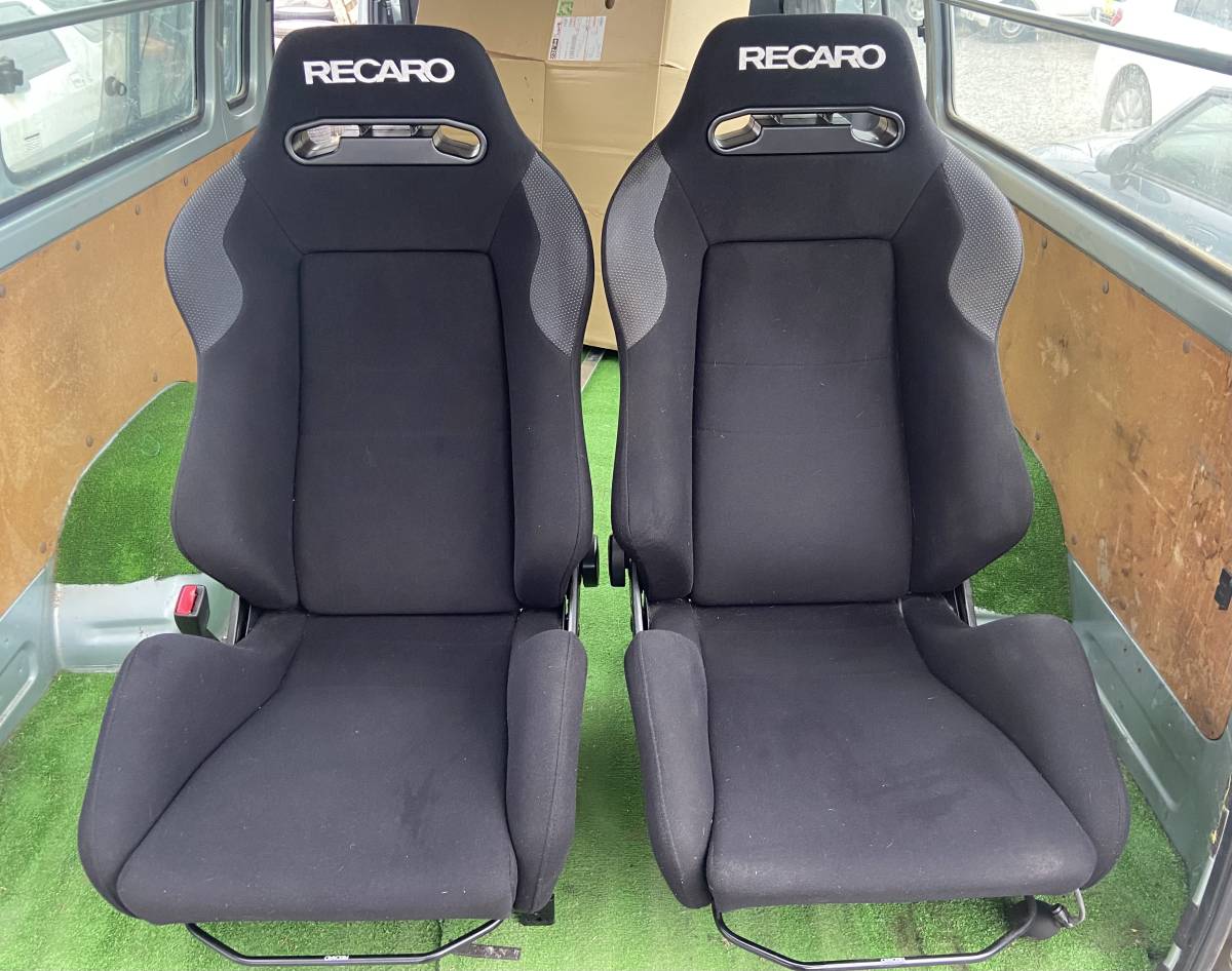 売り切り 美品 RACARO レカロ シート SR3 ブラック左右&シートレール
