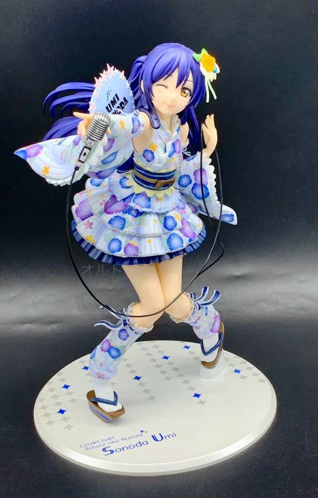 ★【国内正規品&美品！】 ラブライブ! スクールアイドルフェスティバル 園田海未 ALTER アルター 1/7スケールフィギュア ★_画像2