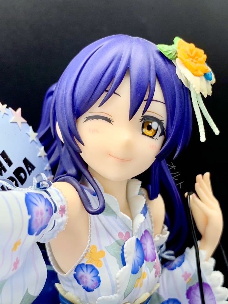 ★【国内正規品&美品！】 ラブライブ! スクールアイドルフェスティバル 園田海未 ALTER アルター 1/7スケールフィギュア ★_画像4