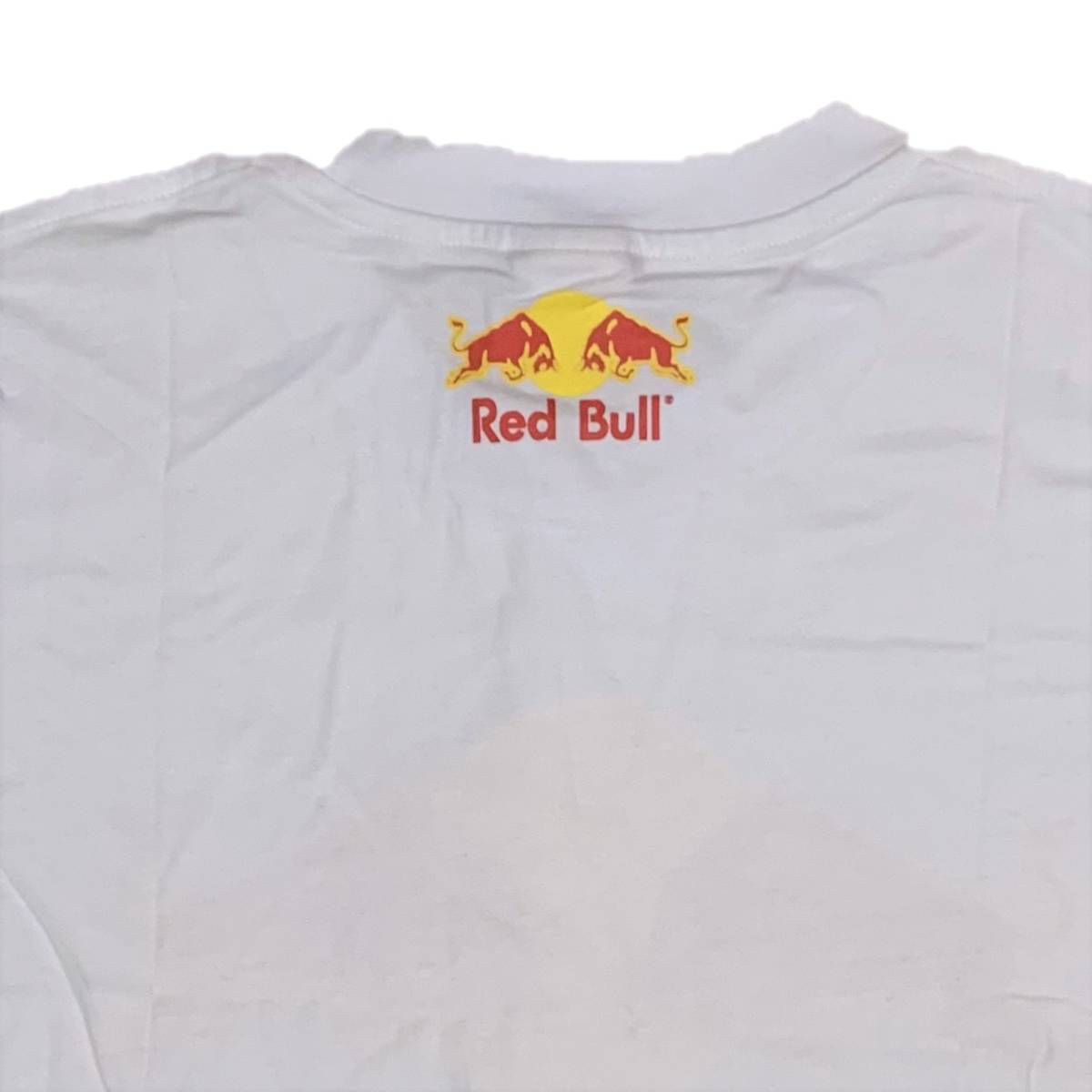 [並行輸入品] Red Bull レッドブル ブランドロゴ プリントTシャツ (ホワイト) XXXL_画像4