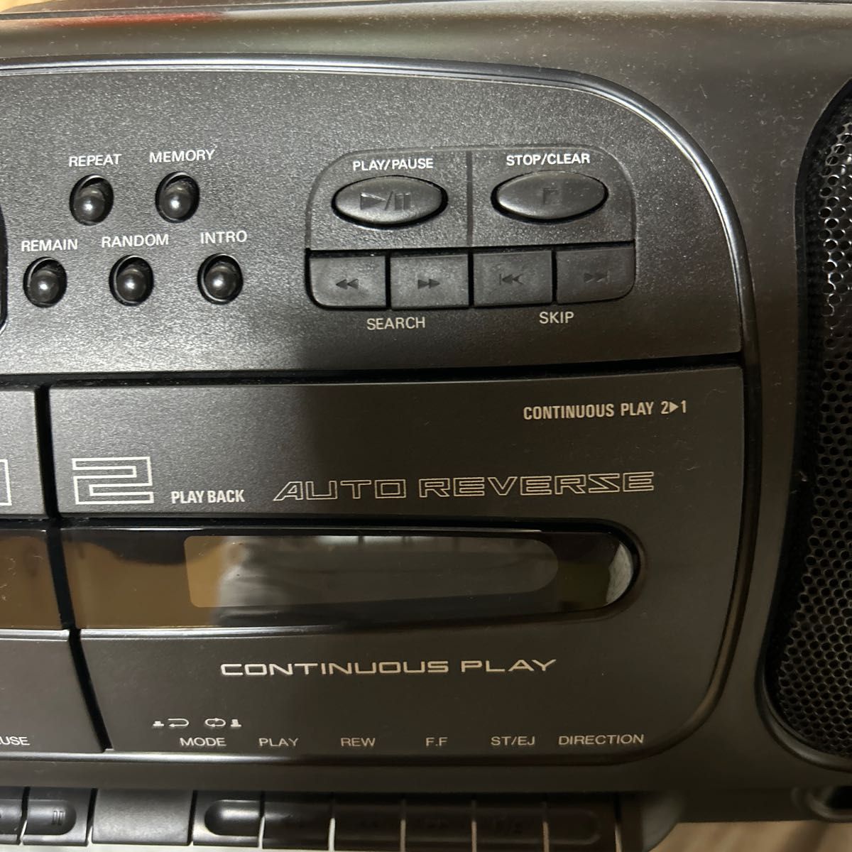 新品開封品 ユピテル CDラジオカセットレコーダー YG-P85