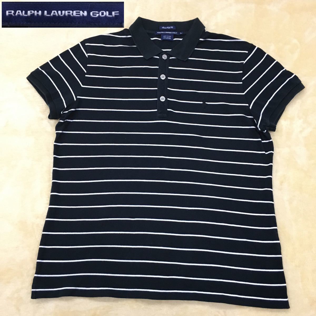 Ralph Lauren Golf Ralph Lauren Classic Golf Fit Sportswear с коротким рубашкой для рубашки с рубашкой растягиваемой пони растягивание пони l