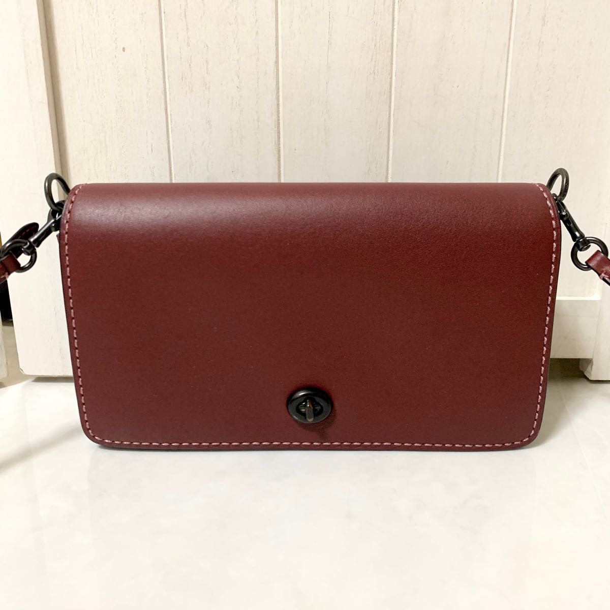 美品 COACH コーチ ディンキー グラブタン レザー ショルダー 美品 COACH コーチ ディンキー グラブタン レザー ショルダー