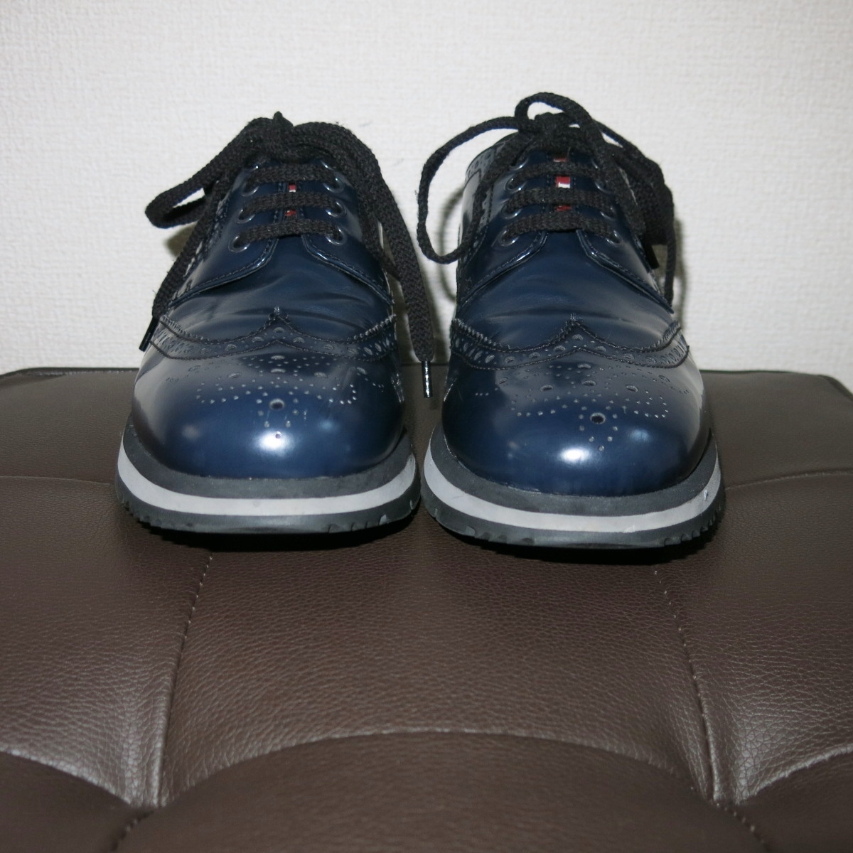 人気の一足 プラダスポーツ|Prada sport|UK7|26 5㎝|レザースニーカー