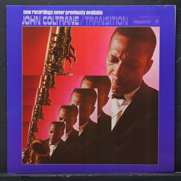 【米オリジナル】JOHN COLTRANE 赤黒ラベル TRANSITION ジョンコルトレーン IMPULSE / McCOY TYNER / ELVIN JONES