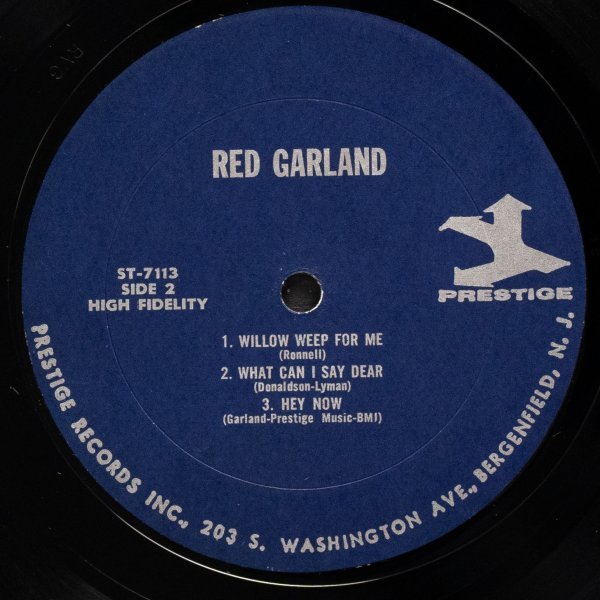 【米RVG刻印】RED GARLAND MONO盤 GROOVY レッドガーランド PRESTIGE ピアノトリオ名盤 PAUL CHAMBERS / ART TAYLOR_画像5