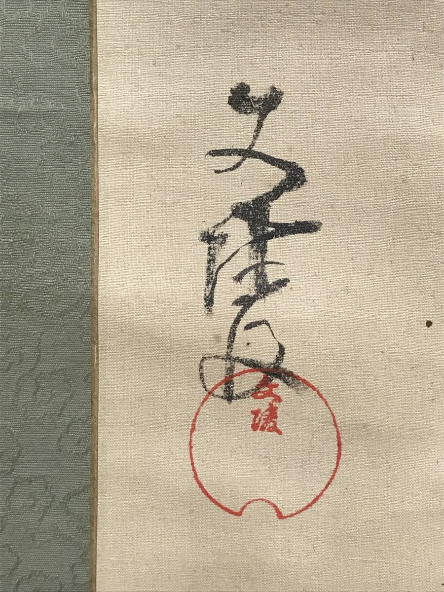 作者不詳/達磨図/ダルマ図/人物図/掛軸☆宝船☆AC-253 5