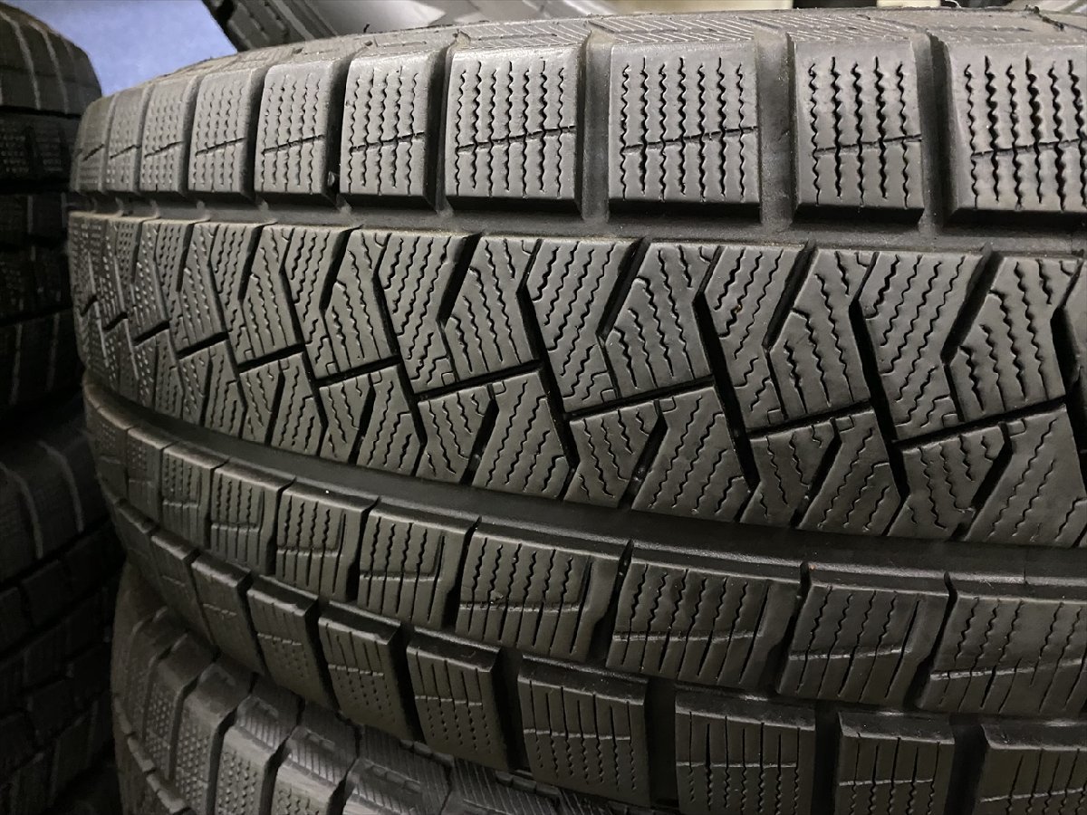 N-0779【中古スタッドレスタイヤ】225/65R17 PIRELLI ICE ASIMMETRICO plus 8分山×4本 【福岡 店頭交換OK】_画像3