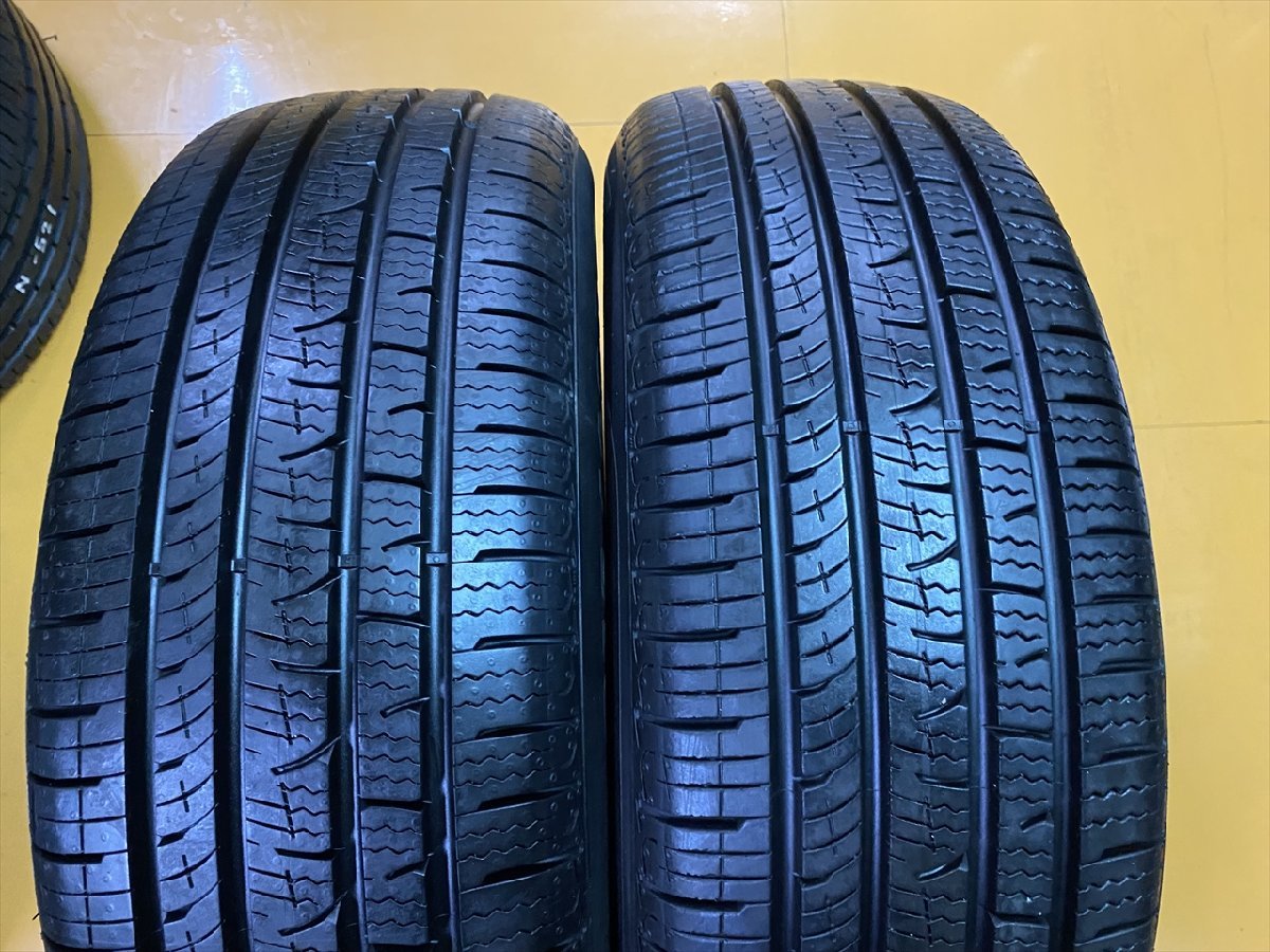 N-0799【中古タイヤ】215/60R17 M+S PIRELLI P8 FS SUV 9分山×2本 エスティマ アルファード【福岡 店頭交換もOK】_画像1