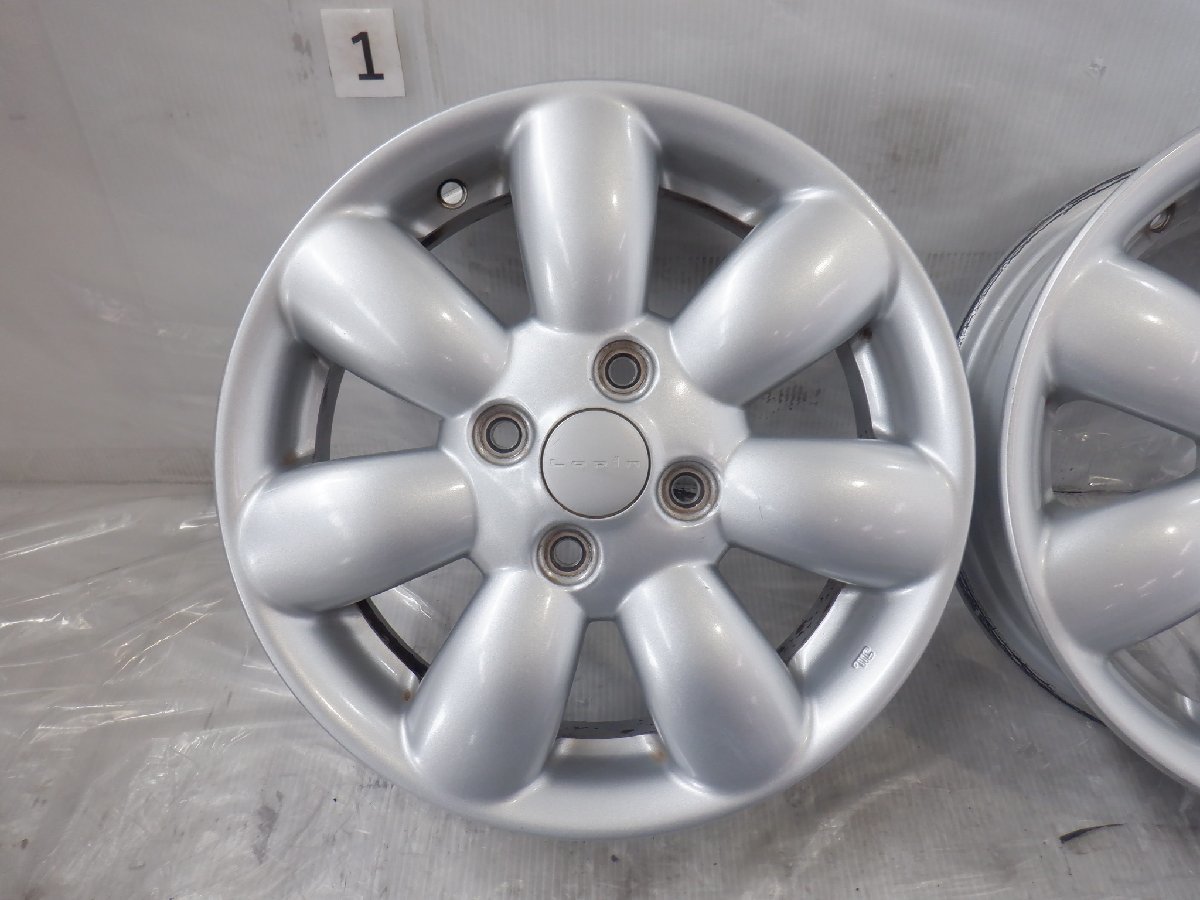 ☆HE22S ラパン☆ 4H 100 4.5J +45 14インチ SUZUKI スズキ純正 アルミ