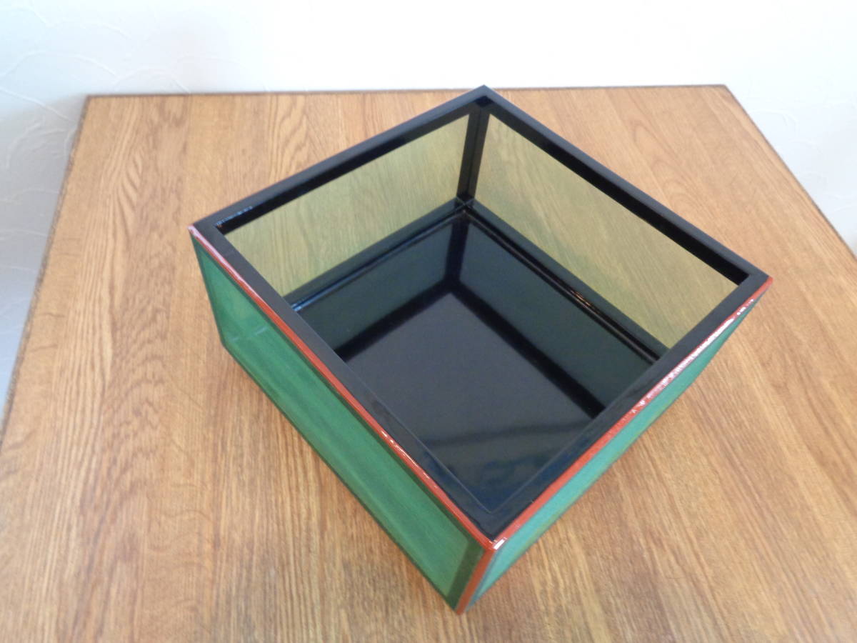 お茶道具 蛍籠炭斗 (淡々斎好写) 未使用保存品 紙箱入り