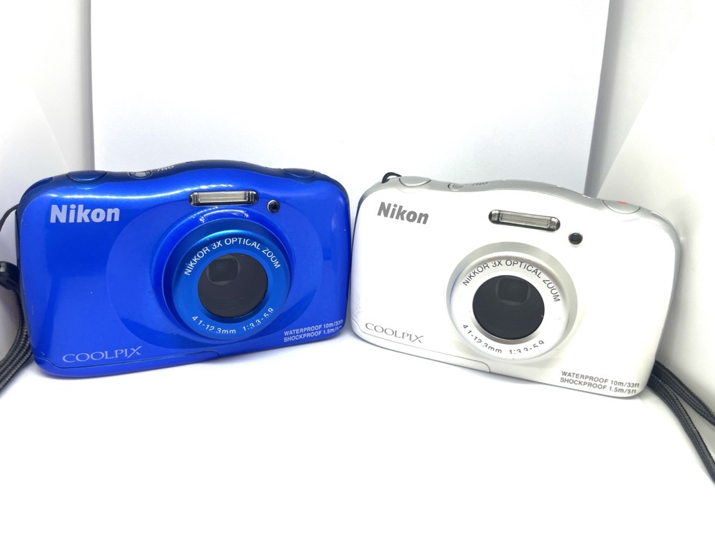 4714☆ニコン NIKON COOLPIX(クールピクス) S33 動作品 ブルー