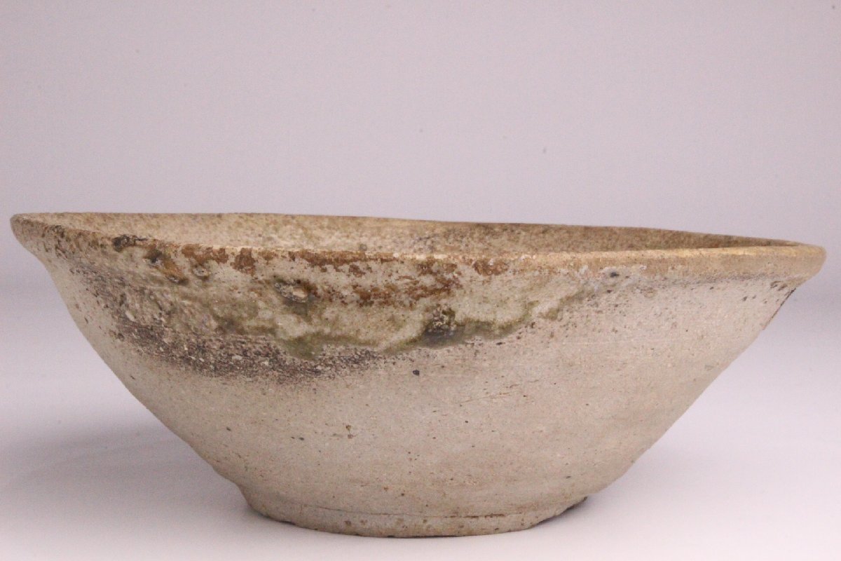 狸庵」 常滑焼 山茶碗 「合箱」/ 灰釉茶碗 ☆本物保障☆u5uy8y4h