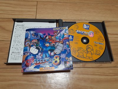 BCA1102　ロックマン８メタルヒーローズ PS1_画像2