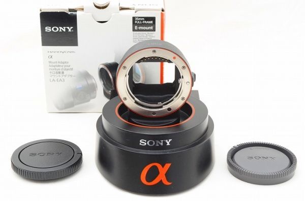 豪華 ☆極上美品☆ ソニー ♯23061201 元箱 LA-EA3 Adapter Mount Sony