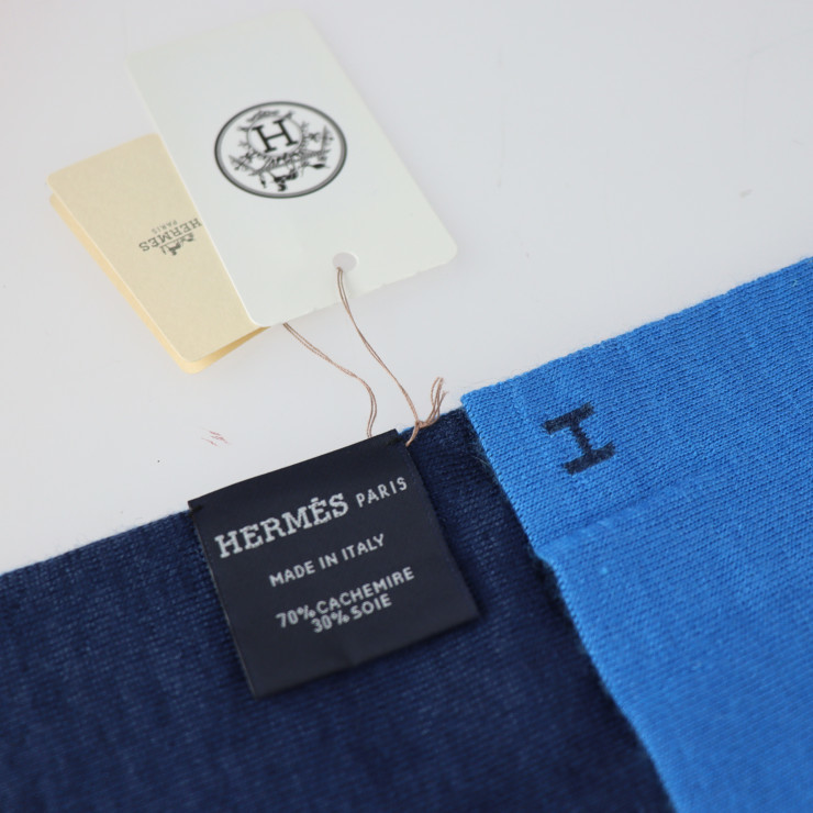 新品未使用展示品 HERMES エルメス アレ ルトゥール マフラー カシミヤ