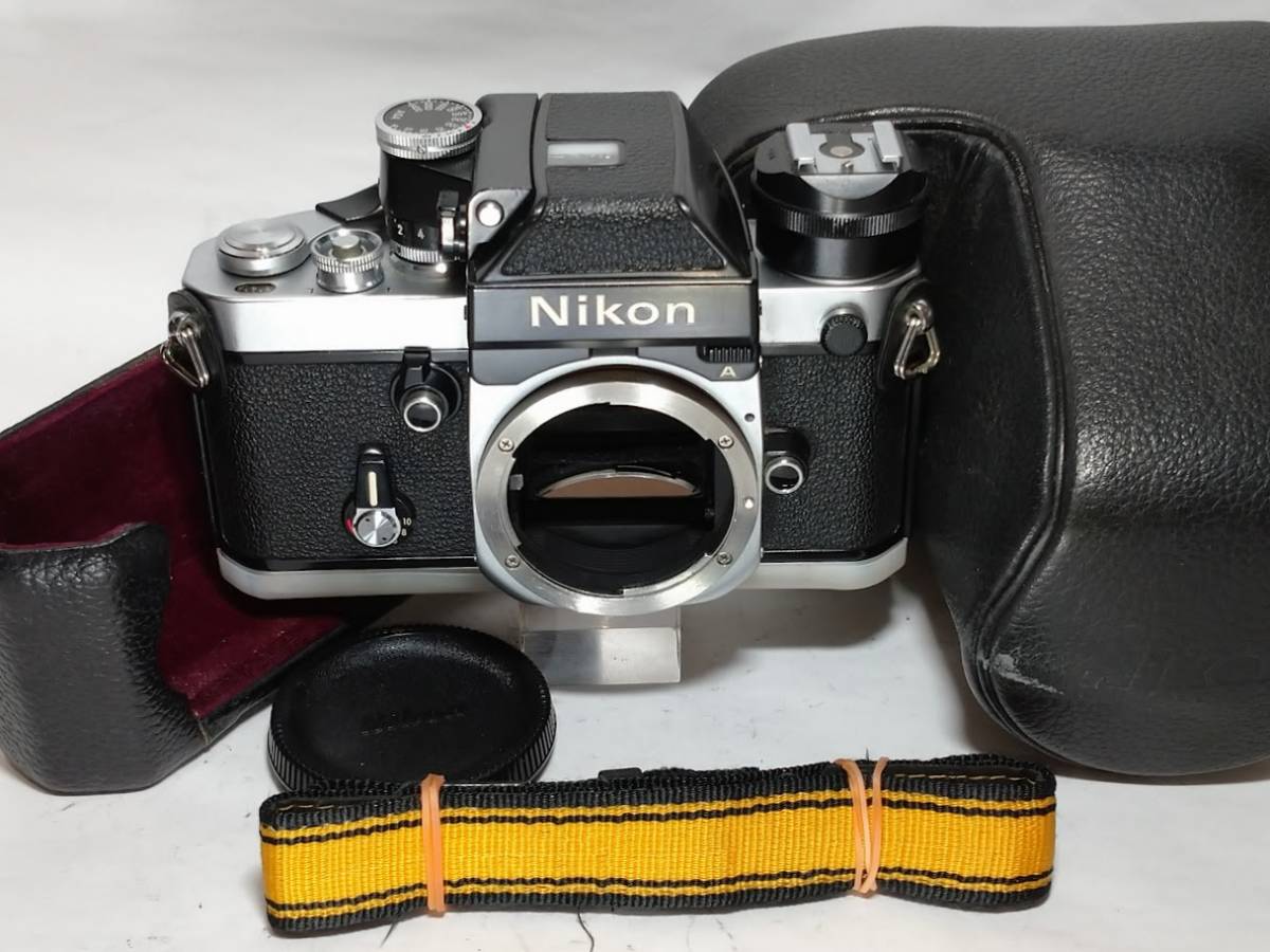 極上 ／動作良好 ニコン Nikon F2 フォトミックA DP-11 シルバー+ガン