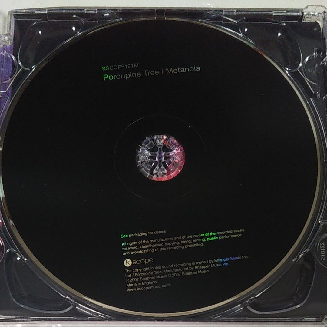 送料込！ポーキュパイン・ツリー／Metanoia(2007年盤)(Porcupine Tree)