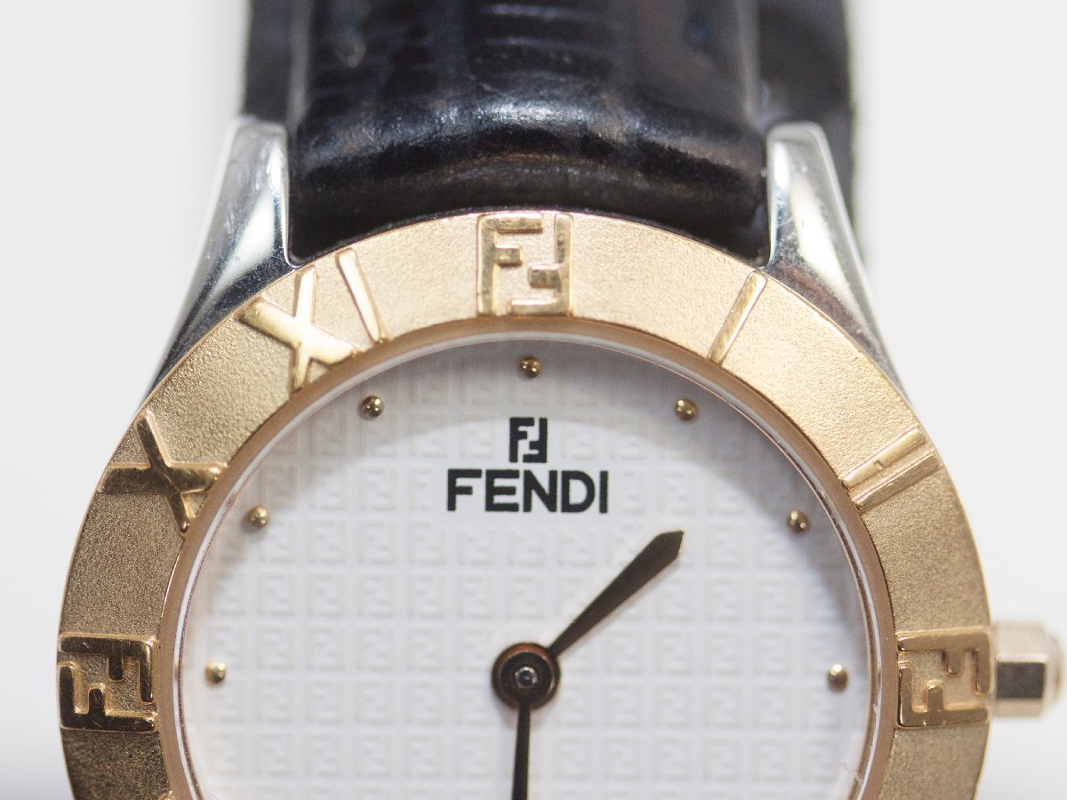 華麗 【FENDI】フェンディ 2000L 腕時計【中古品】 レディース