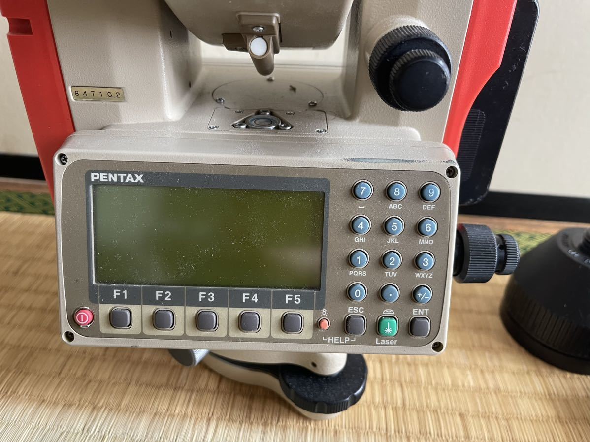 ペンタックス PENTAX トータルステーション R-306Nc 測量機器 ペンタックス PENTAX トータルステーション R-306Nc 測量機器