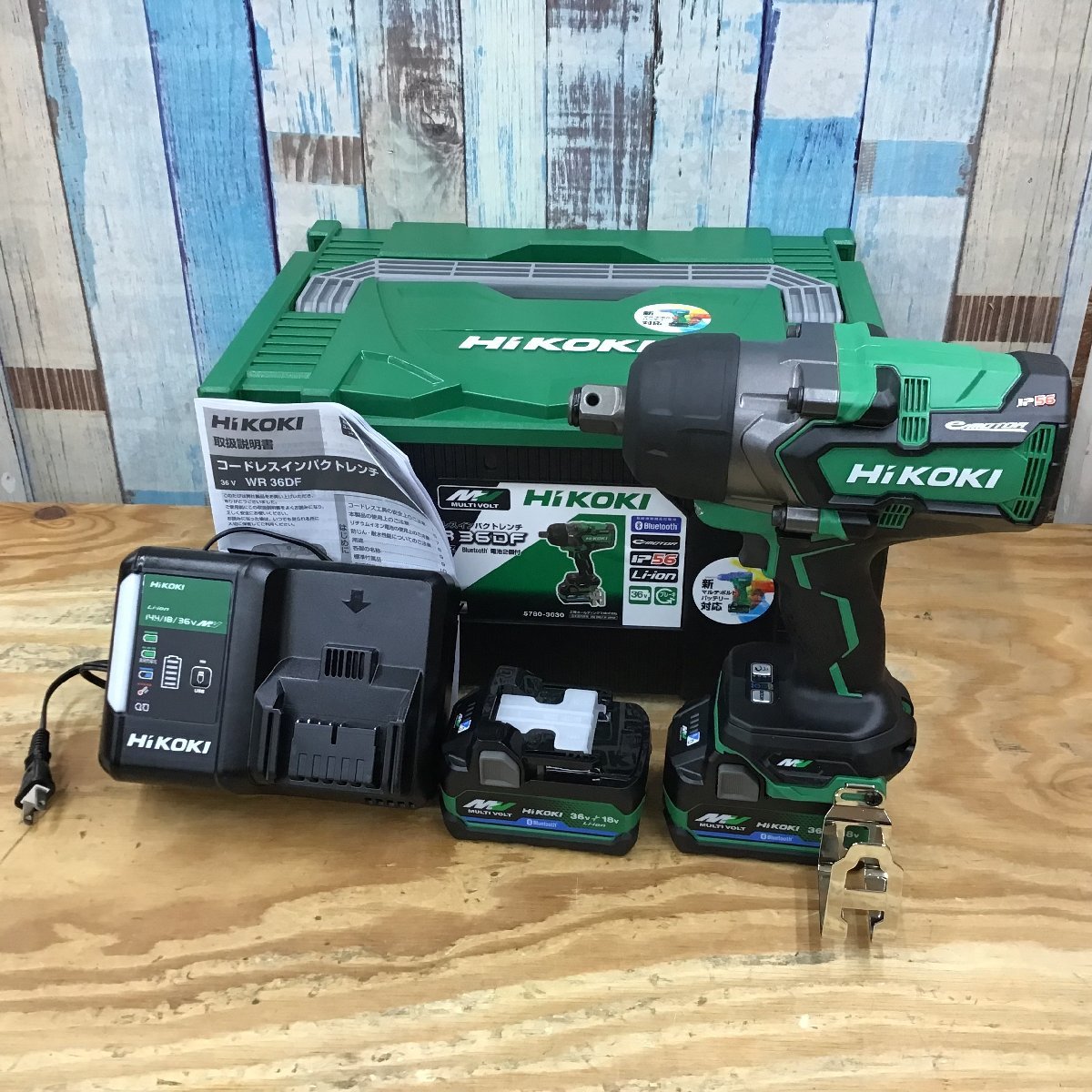 未使用品】☆ハイコーキ(HIKOKI ※旧:日立工機) コードレスインパクト