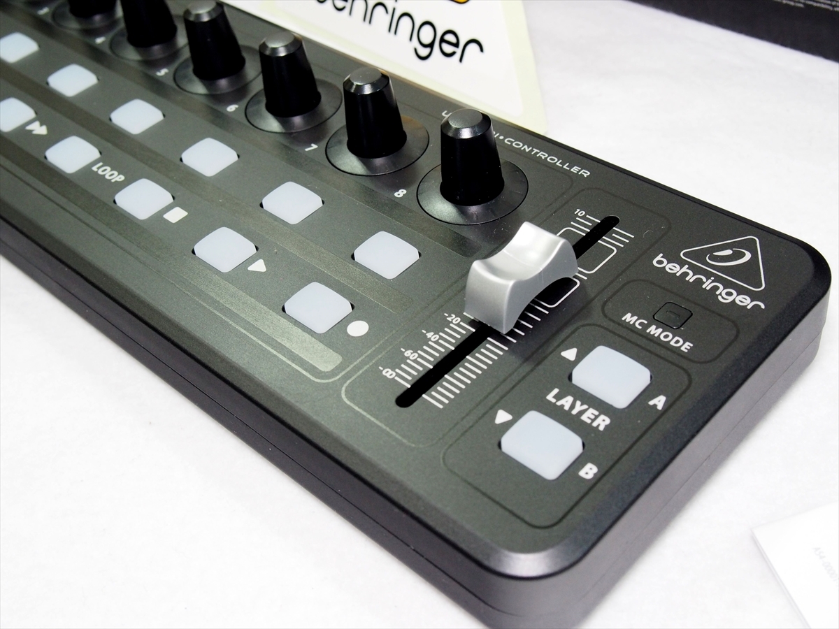 *1 times only use * BEHRINGER X-TOUCH MINI USB MIDI controller ( Behringer )fijikaru* delivery is Yupack 