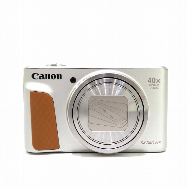1円~最落なし キヤノン パワーショット SX740 HS シルバー コンデジ