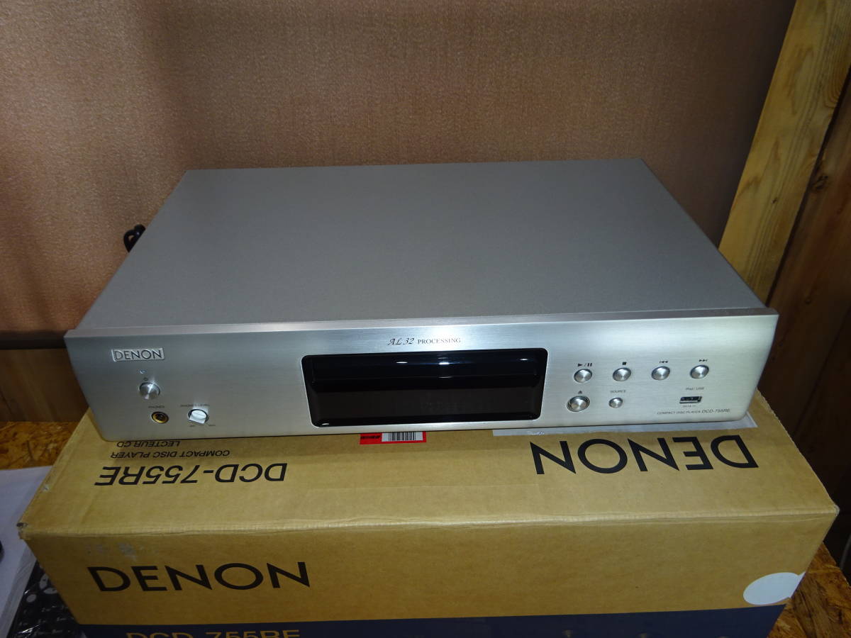 DENON DCD-755RE CDデッキ リモコン・取説・箱付き 美品 _画像3