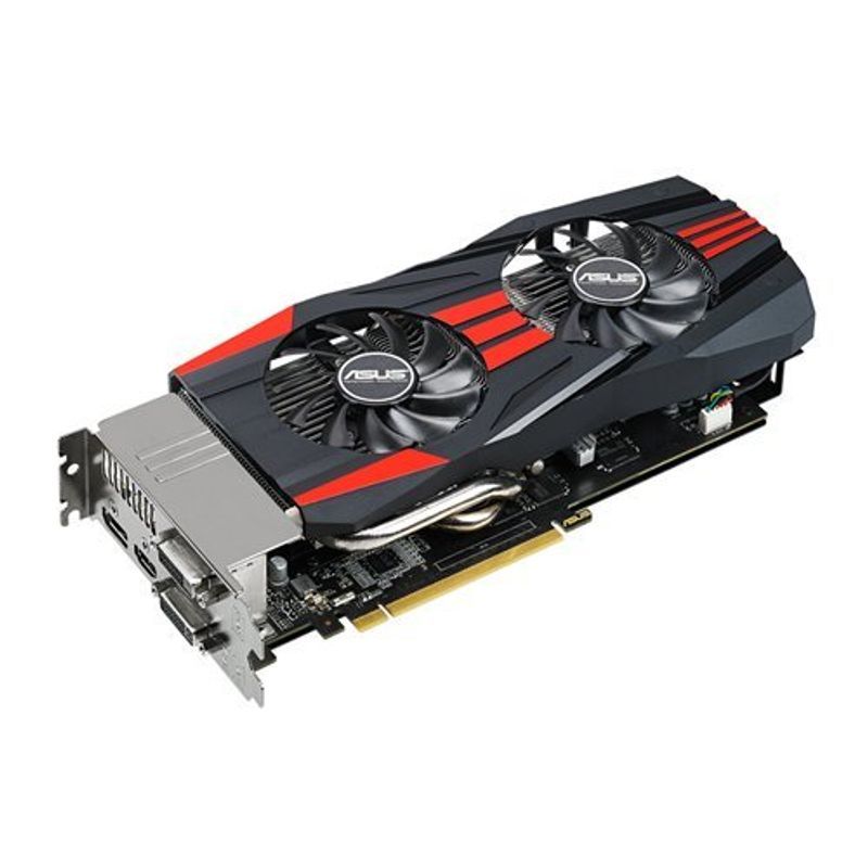 ASUSTek社製 NVIDIA GeForce GTX760 GPU搭載ビデオカード(オーバ-クロック) GTX760-DC2T-2GD5_画像1