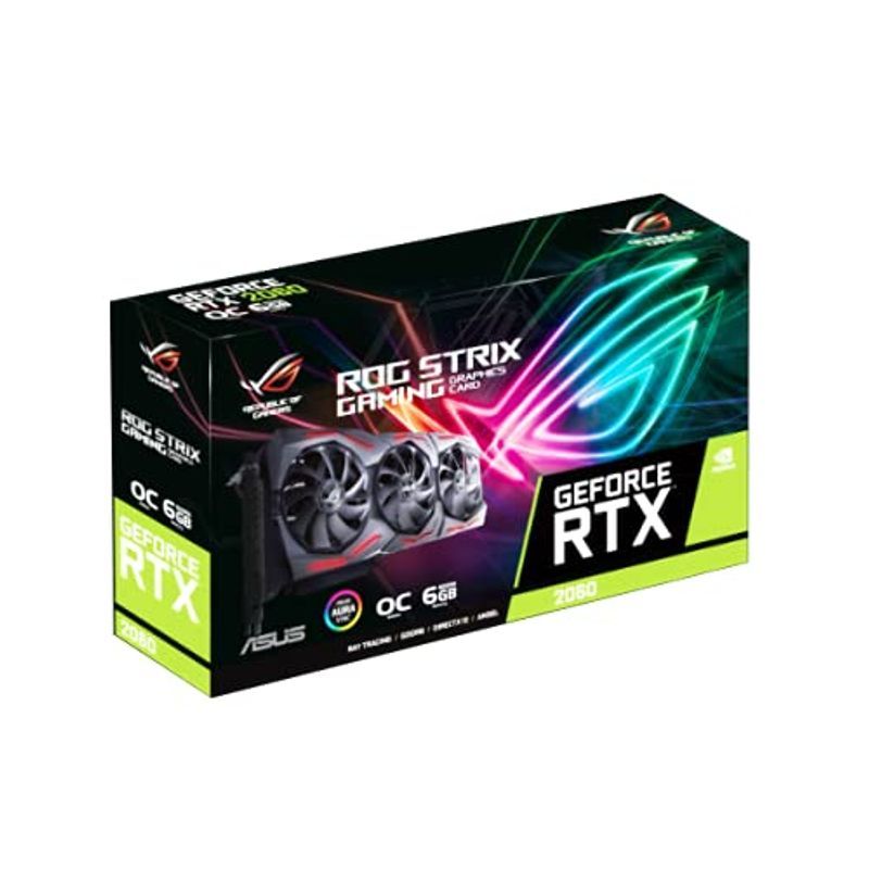 ASUS NVIDIA GEFORCE RTX 2060(OC версия ) 6G ROG-STRIX-RTX2060-O6G-EVO-V2-GAMI