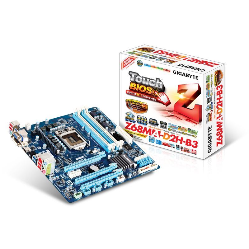 ○日本正規品○ LGA1155 GIGABYTE intel GA-Z68MA-D2H-B3 ATX Micro