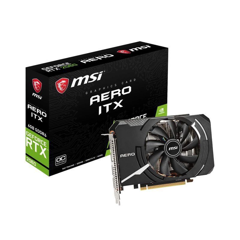 逆輸入 ITX AERO 2060 RTX GeForce MSI 6G VD7126 グラフィックス