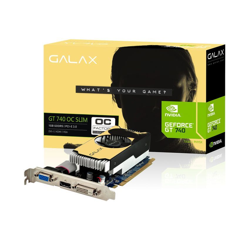 人気の春夏 GeForce GALAXY社製 GTX740 PGT740-OC-LP/1GD5 GF