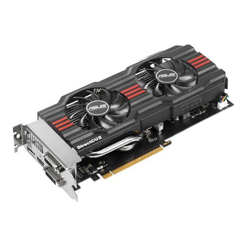 AsusTek社製 NVIDIA GeForce GT660 GPU搭載ビデオカード GTX660-DC2O-2GD5 (オーバ-クロックモ