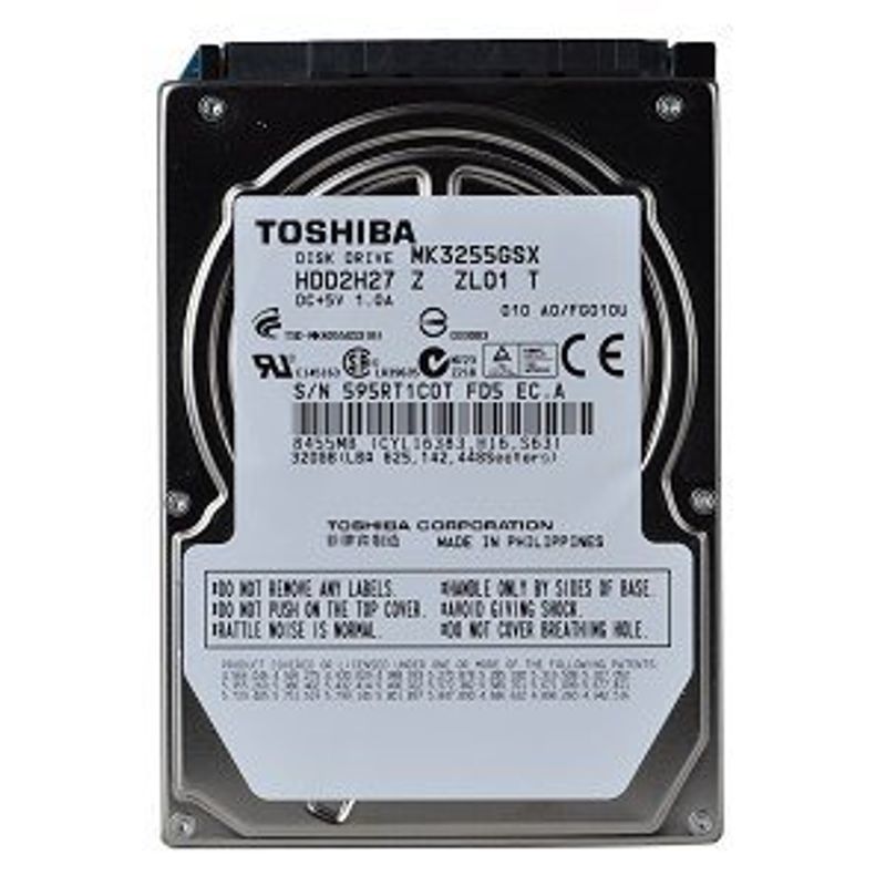 Toshiba MK3255GSX 320GB SATA/300 5400RPM 8MB 2.5 Hard Drive 並行輸入品-  JChere雅虎拍卖代购