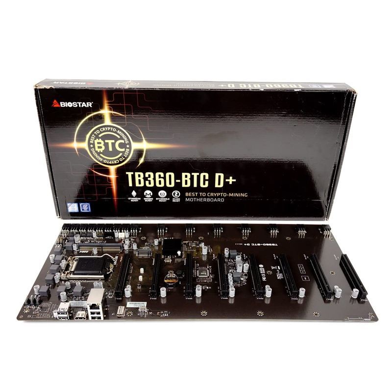 国内発送 Biostar TB360-BTC GPUマ GPU対応 8 DDR4 SODIMM LGA1151 (Intel第8世代と第9世代) D+ その他