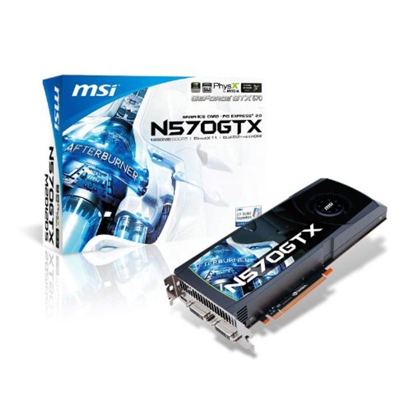 2022人気の GDDR5 GTX570 GeForce ビデオカード Computer MSI 1280MB