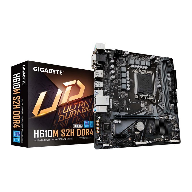 GIGABYTE H610M S2H DDR4 Rev.1.1 マザーボード Micro-ATX Intel H610チップセット搭載 MB