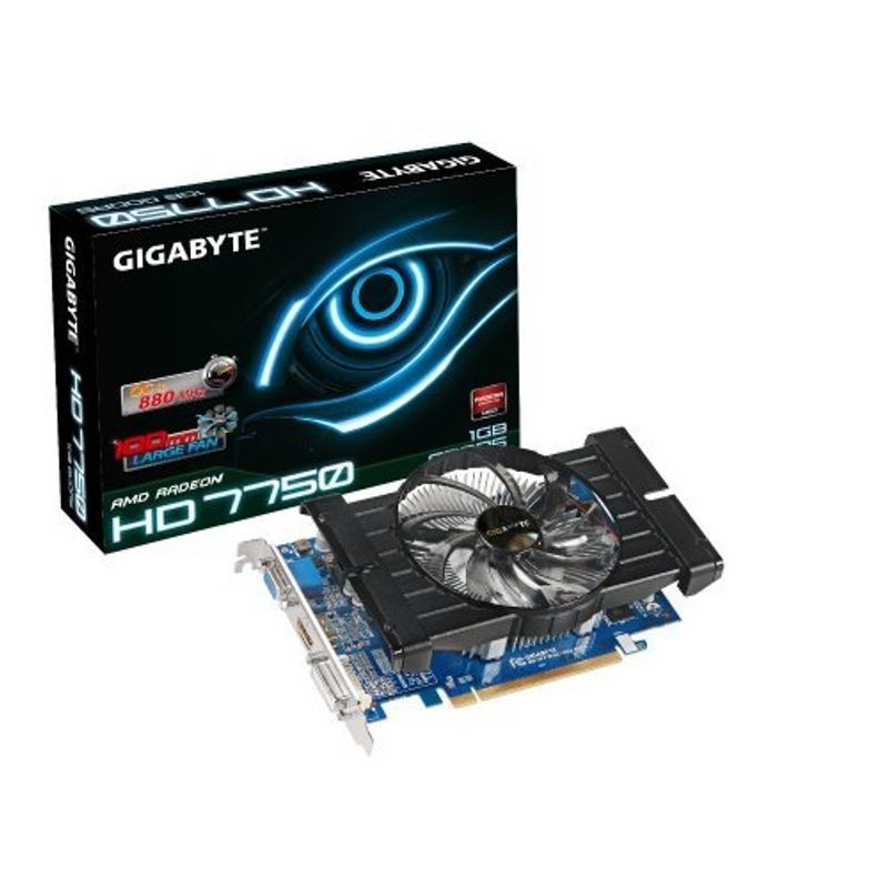 Gigabyte Gv-R775Oc-1Gi Graphics Card Radeon Hd 7750 1Gb Hdmi Dvi-D Vga_画像1