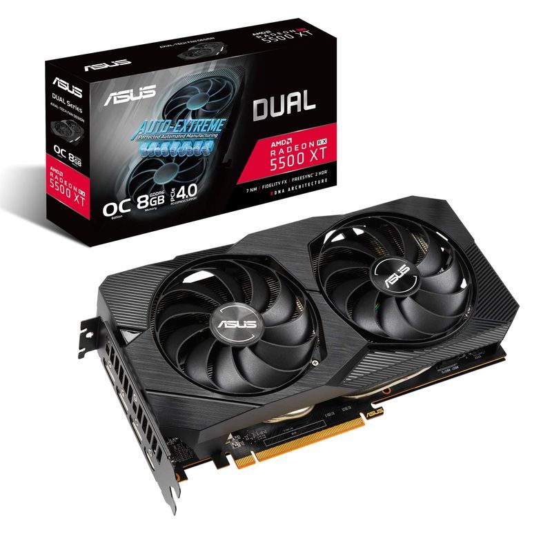 爆売り！】 RX Radeon AMD ASUS 5500XT D HDMI EVOエディション