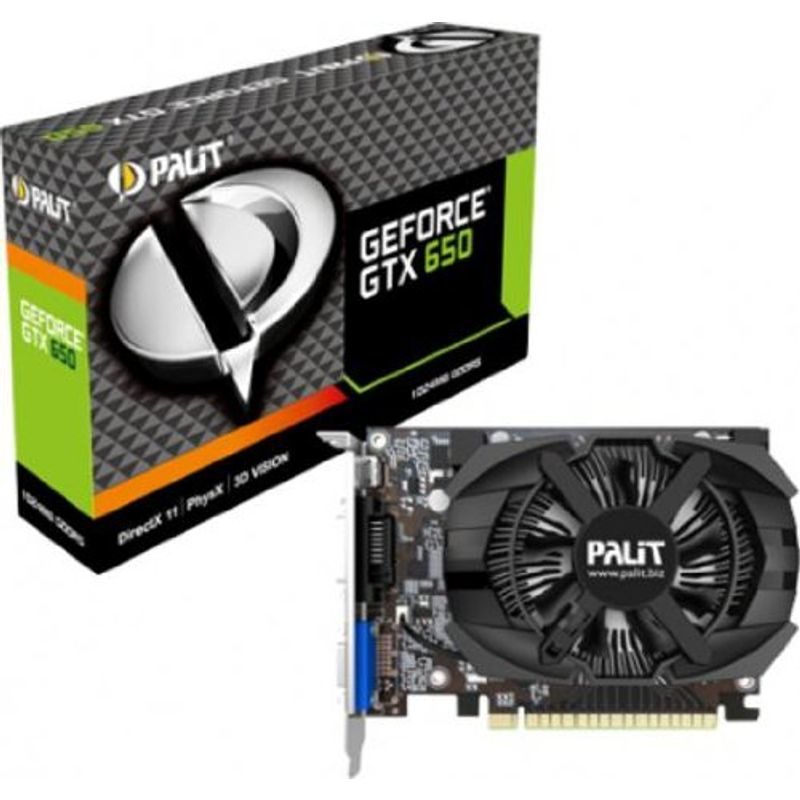 新発売】 Nvidia graphique Carte NE5X65001301F GTX650 Palit GK107